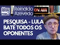Lagu Reinaldo – Lula aumenta vantagem sobre governadores; Flávio aparece empatado com Tarcísio