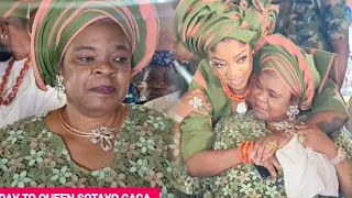 hrm sotayo gaga rejoice after spotting mummy peju ogunmola at her birthday new year prayer party 