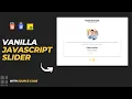 Vanilla javascript slider Testimonial section HTML CSS and Javascript Coding Sky