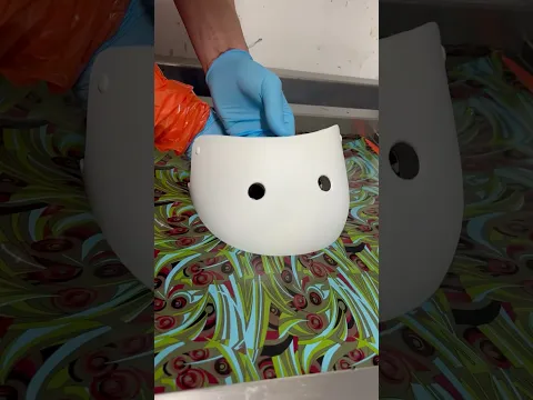 Hydro Dipping Helmet #satisfyingvideo #hydrodipping