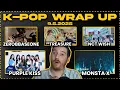 Download Lagu MONSTA X, ZEROBASEONE, TREASURE, NCT WISH, \u0026 PURPLE KISS Reactions [K-Pop Wrap-Up | 9.5.25]