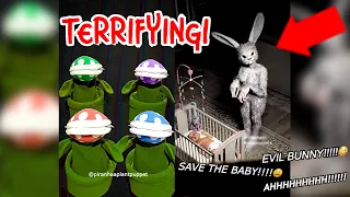 Piranhaa Plants being completely TERRIFIED for 20 minutes straight 😳🐰