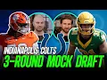 Indianapolis Colts 3 Round Mock Draft PFF