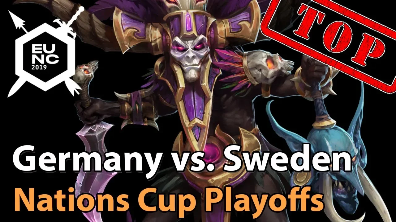 ► Sweden vs. Germany - Nations Cup Quarterfinal -  Heroes of the Storm Esports