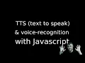 TTS Voice Recognition for FREE with Javascript