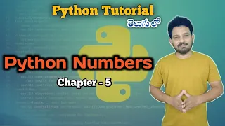 Python Numbers Random Chapter 5 Python FullCourse Tutorial Learn Python in 2025 In Telugu