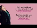 Tate McRae - You Broke Me First | Lirik Terjemahan