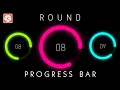 KINEMASTER ROUND PROGRESS BAR ANIMATION Tutorial