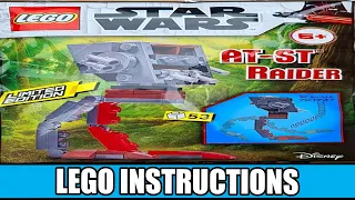 LEGO Instructions | Star Wars | 912175 | AT-ST Raider (LEGO Magazine)