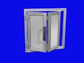 3D Depiction of How to Build a Bi-Fold Door with