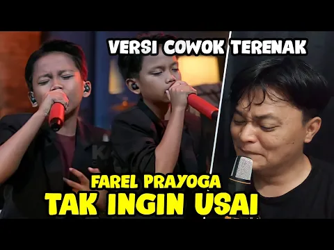 Download MP3 TERBAIK!! REAKSI FAREL PRAYOGA - TAK INGIN USAI (KEISYA LEVRONKA)