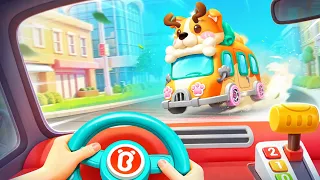 New School Bus Challenge & Baby Panda’s Sports Day | BabyBus Games
