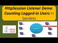 HttpSession Listener Demo Counting Logged-in Users in Servlets Servlets