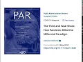 The Third and Fatal Shock How Pandemic Killed the Millennial Paradigm