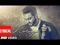 Lagu Narazgi (Full Lyrical Song) Aarsh Benipal | Rupin Kahlon | Latest Punjabi Songs 2019 | T-Series