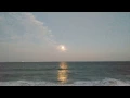 Time Lapse of the Super Moon Rising Over the Atlantic