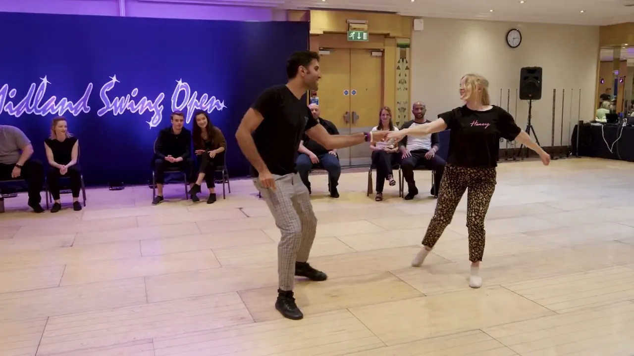 Alon Samuel & Ellen Dacombe - Strictly Open Finals - Midland Swing Open 2022