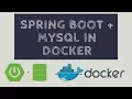 How to Spring Boot MySQL in Docker Tech Primers