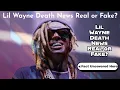 Lil Wayne Death Real or Fake About Lil Wayne Heart Attack Rumors