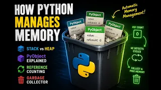 How python manages memory for you