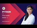 Python Training Tutorial Online Demo Session - 2 myTectra