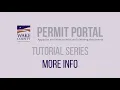 More Info - Wake County Permit Portal Tutorial Series 2020