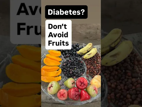 Fruits are good for Diabetics