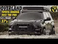 PURE TV 3rd Gen Toyota Sequoia on 37 s Walk Around Overland Build TRD Pro Toyo Tires Baja Designs