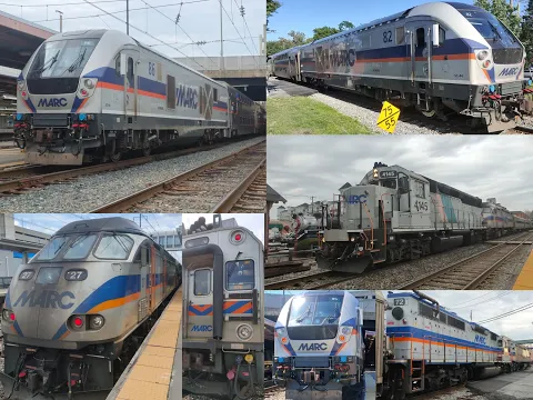Download MP3 MARC Train Horns! A compilation of Hornshows at Gaithersburg, MD
