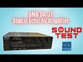 BMB DA-J7 Digital Echo AV Karaoke Amplifier Sound Test