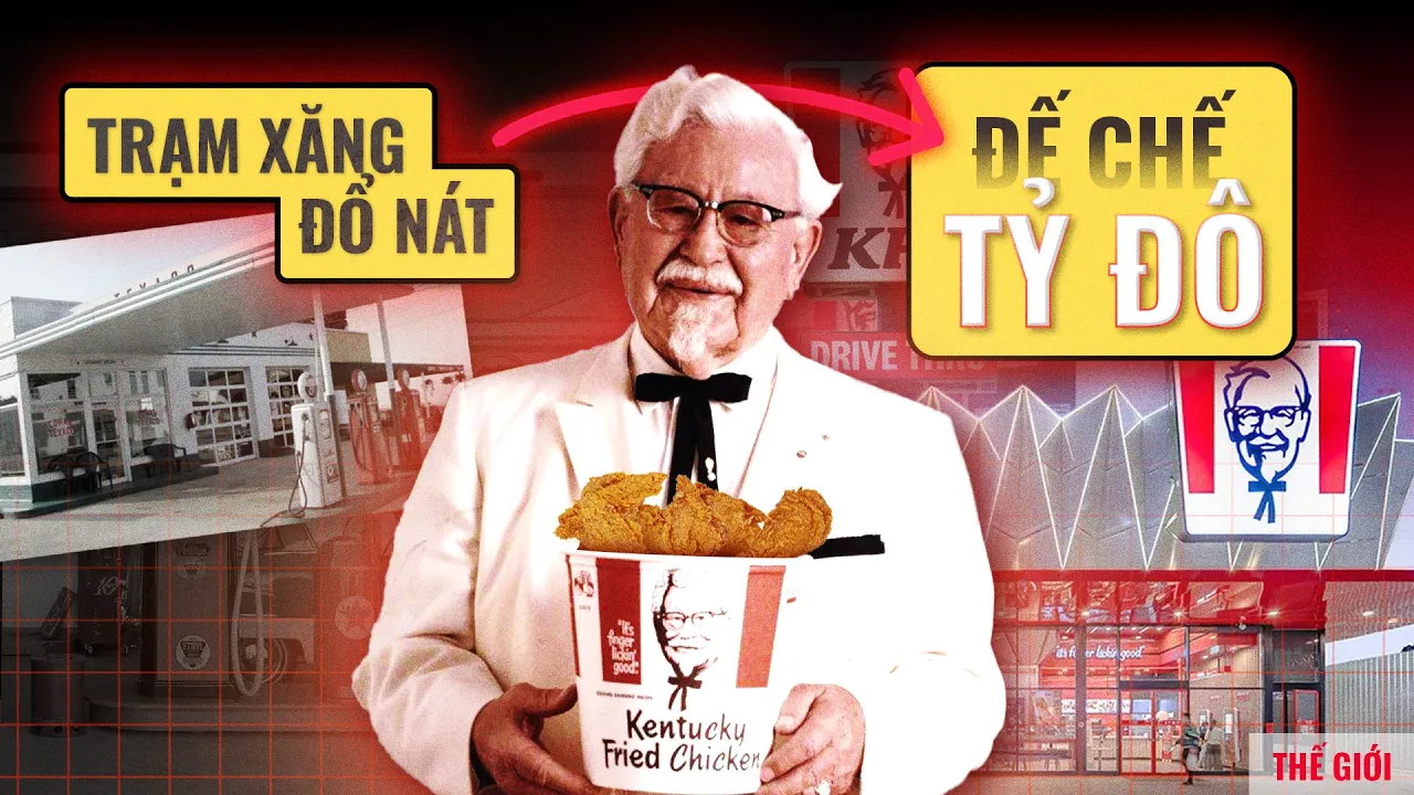 Outline Video Lịch sử KFC: Máu, mồ hôi và hành trình thống trị đồ ăn nhanh toàn cầu | Đức Thịnh | Thế giới