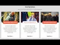 Our Service Section Design with HTML CSS and Bootstrap Website Design Tutorial