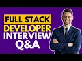 Top 25 Full Stack Developer Interview Questions and Answers for 2026 Full Stack Developer