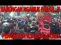 Lagu BARONGAN NGAMUK PARAH...!!!! PENONTON NJARAK LOSS JARANAN MANGGOLO PUTRO LIVE TEMPEL NGRONGGOT 2022