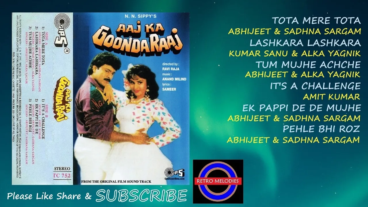 AAJ KA GOONDARAAJ 1992 ALL SONGS