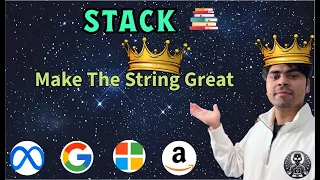 LeetCode 1544 Make The String Great Stack Greedy Solution Python AlgoYogi