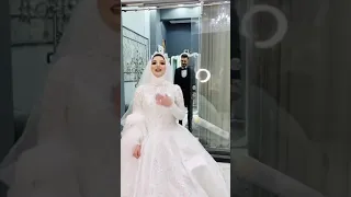 أغنية ياشمس يامنور غيبى بصوت العروسة روعه وشوف رد فعل العريس 