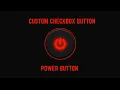 Custom Checkbox with HTML CSS Power Button On Off Button No JS Effects