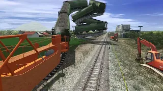 Taksaka vs ICE 3 vs Jordan Train | Spiral Railway Climb