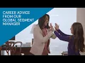 Career advice from PPG Global Segment Manager