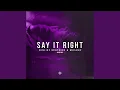 Download Lagu Say It Right (Sped Up)