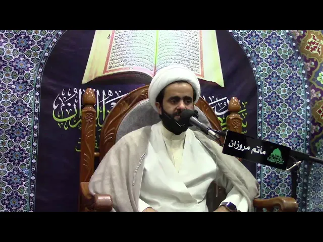 ⁣البث المباشر- ليلة 24 رمضان 1442مأتم مروزان - الشيخ علي الشغل