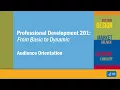PD201 - Audience Orientation