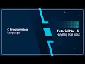 C - Programming Tutorial