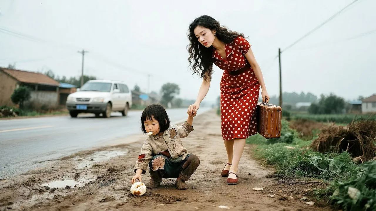 Beggar girl ate scraps until a kind woman adopted her—never knowing she’s the CEO’s only daughter! Beggar girl ate scraps until a kind woman adopted her—never knowing she’s the CEO’s only daughter!