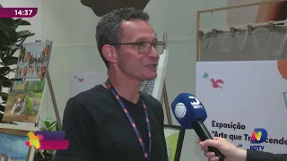Exposição de arte reúne obras de alunos 60+ do Pró-Família