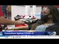 ABC 7 Great Chicago Blood Drive - Joy Squier Cheryl Scott