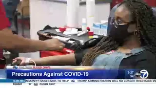 ABC 7 Great Chicago Blood Drive - Joy Squier Cheryl Scott