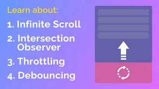 Intersection Observer Infinite Scroll in a Visual Way