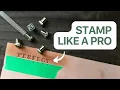 5 Steps to Perfect Leather Letter Stamping Beginner DIY Guide